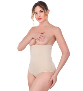 TEN MI Emay 2080 Yüksek Bel Çıtçıtlı Slip Korse