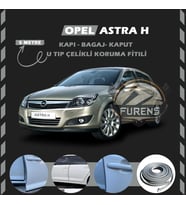 Opel Astra H Oto Araç Kapı Koruma Fitili 5metre Parlak Gri Renk