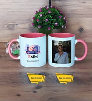 Mali Müşavir Kupa Bardak Pembe Fotoğraflı Muhasebeciler Günü Hediyesi