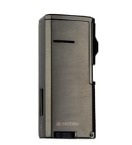 Quantoro 3 Torch Pürmüz Delicili Gunmetal Metal Puro Çakmağı - TRZ1073