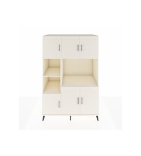 Kronos Dolap 9 Raflı 6 Kapaklı 132x59x195 Aytaşı-Aytaşı/Aytaşı