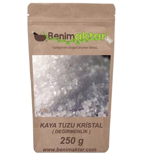 BenimAktar Çankırı Kaya Tuzu Kristal 250 Gr