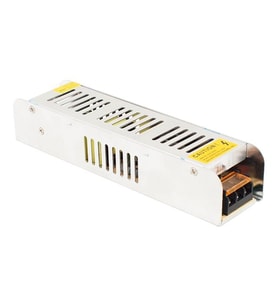 Powermaster PM-13035 12V 10A Slim Metal Kasa Şerit LED Ve Güvenlik Kamerası Trafo Güç Kaynağı