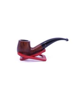 Şahin Sarı Yıldız Bent Billiard 9mm Filtreli Ebonit Saplı Pipo Mod L-10