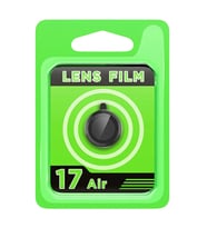 Durukar® iPhone 17 Air Raze Metal Kamera Lens - Siyah