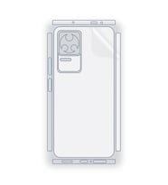 SChitec Xiaomi Poco F4 Uyumlu Fullbody Arka Kaplama Hidrojel Koruyucu Film