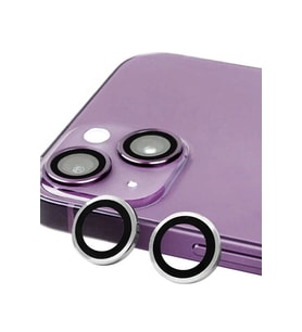 Newface Apple iPhone 13 Mini Raze Metal Kamera Lens - Gümüş