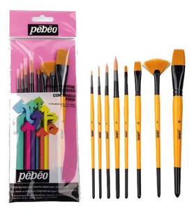 Pebeo 8'li Karma Fırça Seti SET-4 