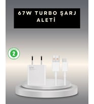 67 Watt Type C Şarj Adaptörü Poco X3 X4 X5 Pro Uyumlu