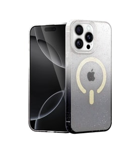 Apple İphone 14 Pro Max Pummel Shiny Magsafe Kapak - Siyah