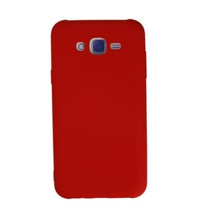 Galaxy J7 Kılıf Nano İçi Kadife - Kırmızı