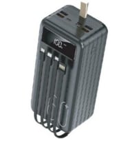 Premium 50.000 mAh Power Bank Siyah&Beyaz (4 Çıkışlı) Power Bank