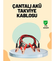Northcity 1200 Amper Jumper Kablo - 2 Metre Bakır Uçlu Araç Takviye Seti