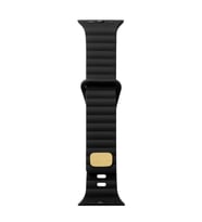 Apple Watch 38mm Zore KRD-73 Silikon Kordon (Siyah)