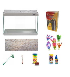 Kanki Pet KP5018 Ekonomik Hazır Set Beyaz 50 CM