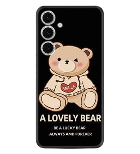Samsung Galaxy S24 FE Kılıf Boutique Baskılı Resimli Lovely Bear Pcode -094