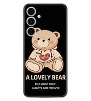 Samsung Galaxy S24 FE Kılıf Boutique Baskılı Resimli Lovely Bear Pcode -094