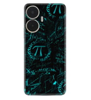 Realme C55 Kılıf Silikon Desen Özel Seri Pi 1701