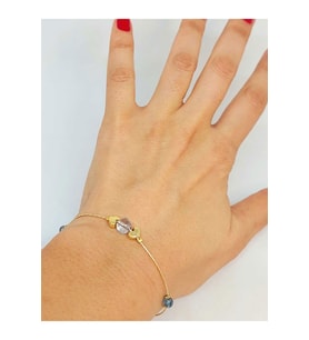 Topaz Taşı Tasarım Bileklik (52094)