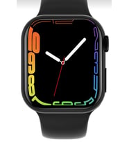 T500 + Pro Smart Watch Bluetooth Çağrı Apple & Android Uyumlu Akıllı Saat-siyah