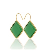 Kadir Jewellery 22 Ayar Altın Kaplama Vintage Küpe -El İşçiliği Ve Hipoalerjenik Küpe