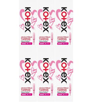 Kotex Aplikatörlü Tampon Süper 48 Li Set (6PK*8)