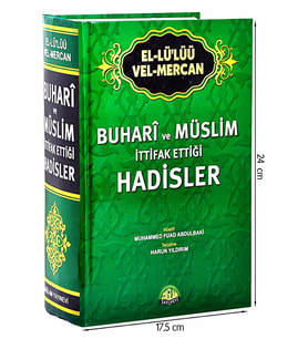 Buhari ve Müslim İttifak Ettiği Hadisler - İthal Kağıt-1471