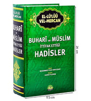 Buhari ve Müslim İttifak Ettiği Hadisler - İthal Kağıt-1471