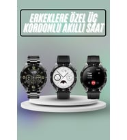 Akıllı Saat Ios Ve Android Tüm Telefonlara Uyumlu Çok Fonksiyonlu Amoled Ekran