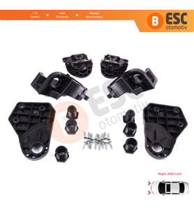 Mercedes E Class W213 X213 W238 C238 A238 2016-2020 A2138202300 İçin Sağ Sol Ön Far Ayak Tamir Seti