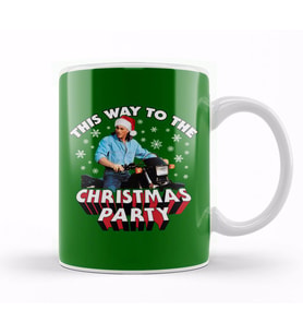 Jean Claude Van Damme This Way To The Christmas Party Kupa Bardak Porselen