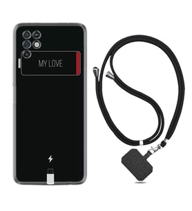 INFINIX Note 11 Pro Note 10 Hot 9 Play Kılıf Boyun Askılı Silikon My Love 1402
