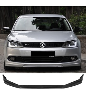 Vw Jetta Mk6 R Ön Ek Plastik Siyah karlık-ön-ek-bodykit 2010 2011 2012 2013 2014 Makyajsız Kasa