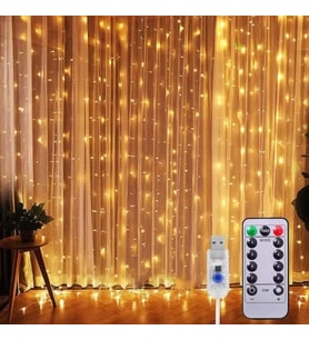 Peri Perde Led 3*3M 300 Led Gün Işığı