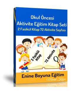 Okul Öncesi Aktivite Eğitim Kitap Seti (2 Fasikül Kitap)