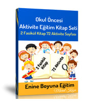 Okul Öncesi Aktivite Eğitim Kitap Seti (2 Fasikül Kitap)