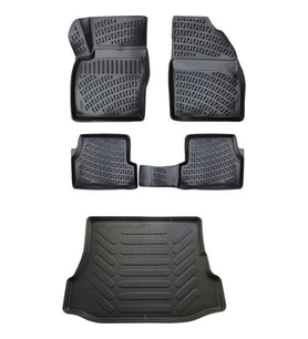 Rizline Ford Focus 1 3D Havuzlu Paspas 1998-2004 + Sd Bagaj Havuzu