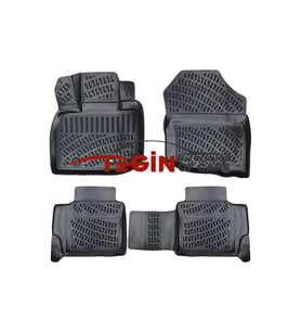 Honda City 2009-2013 3D Havuzlu Paspas Siyah