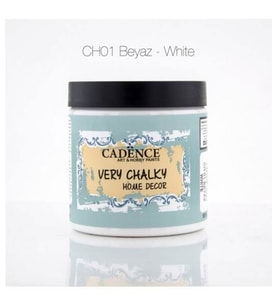 Cadence Very Chalky Home Decor Mobilya Boyası 500 ml. CH-01 BEYAZ 