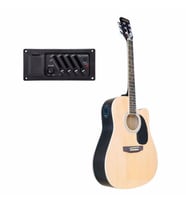 Almira F650N-C Naturel Elektro Akustik Gitar