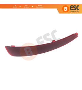 Skoda Octavia 2012-2016 4-Kapı Liftback Sedan için Arka Tampon Reflektörü SOL 5E5945105 5E9945105