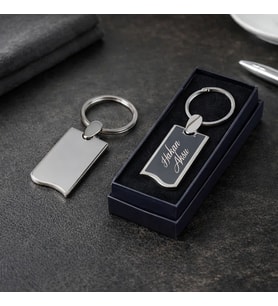 BK Gift Kişiye Özel İsimli 2118 Tek Taraflı Metal Anahtarlık – Lazer Baskılı Şık Anahtarlık