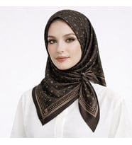 İpekal Mono Organik Pamuk Eşarp -  06247 (Acı Kahve)
