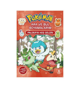 Pokémon Ara ve Bul Boyamalarım Paldeaya Hoş Geldin Doğan Çocuk