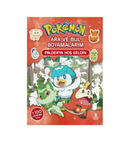 Pokémon Ara ve Bul Boyamalarım Paldeaya Hoş Geldin Doğan Çocuk