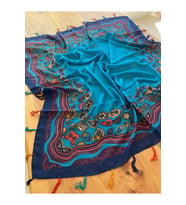 Etnik 110 x 110 cm Pareo Eşarp Şal Paisley 1757089