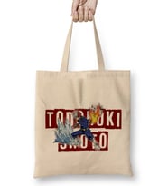 Todoroki Half Half Todoroki Shoto Bez Çanta Uzun Saplı