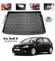 Volkswagen Golf 6 Bagaj Havuzu Paspası 2009-2012