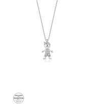 Swarovski Zirconia Kadın  Gümüş Kolye