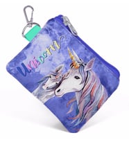 Coral High Lavanta Unicorn Kız Çocuk Bozuk Para Çantası